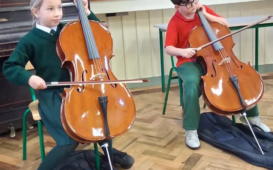Cello lesson