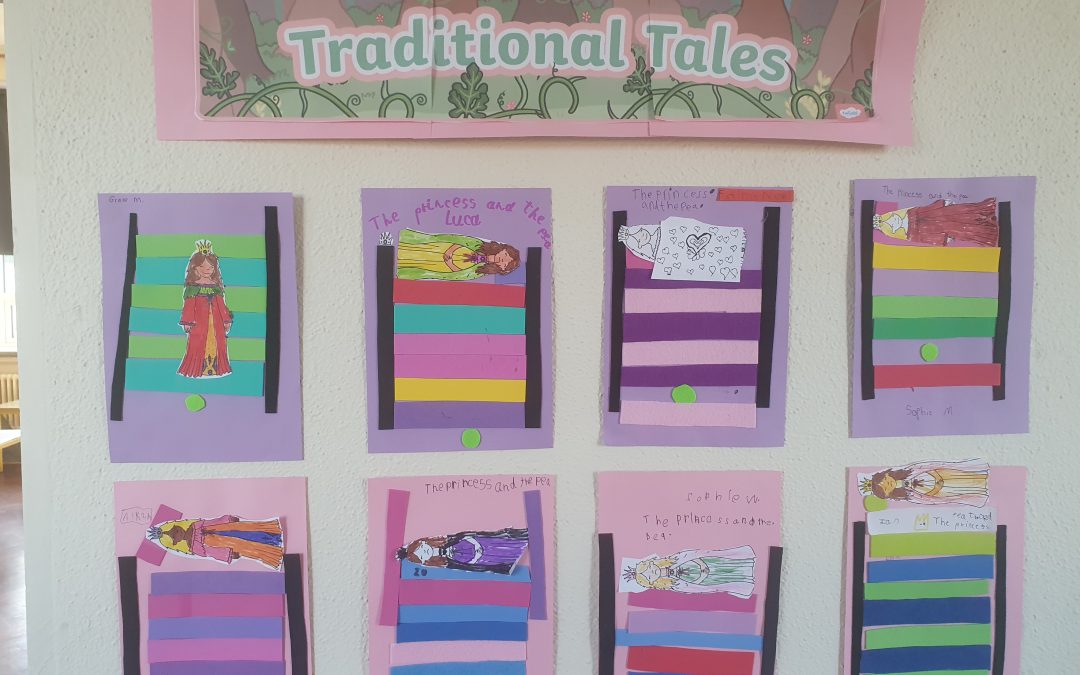 Senior Infants Explore Traditional Tales Through Art