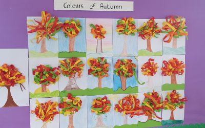 🍂 Autumn Art in Sixth Class